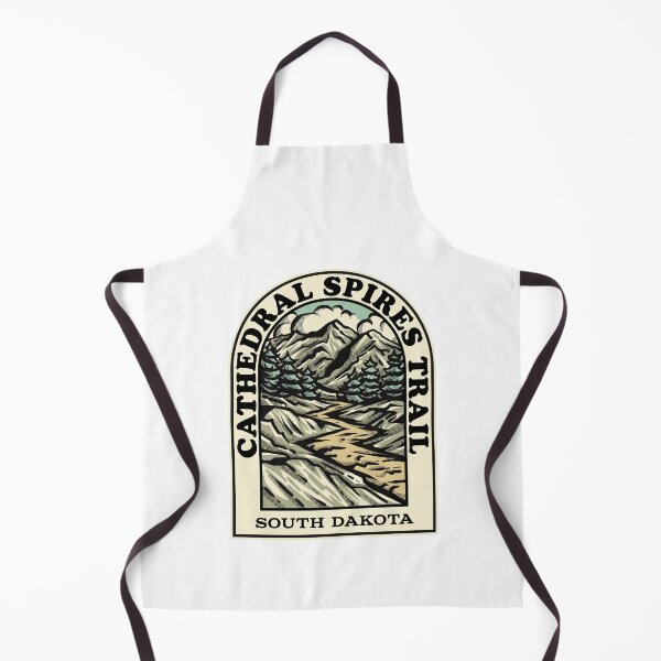 Item preview, Cathedral Spires Trail South Dakota hiking backpacking trail designed and sold by HalpinDesign.