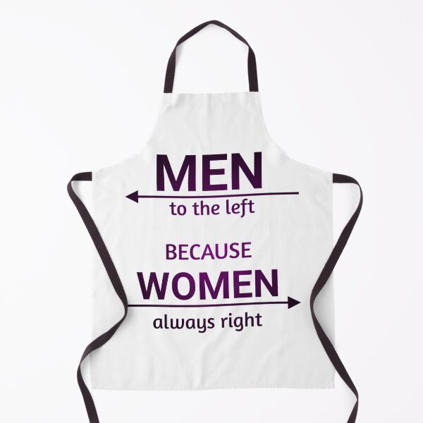 Item preview, Funny t shirt women always right men to the left because women always right designed and sold by cizito.