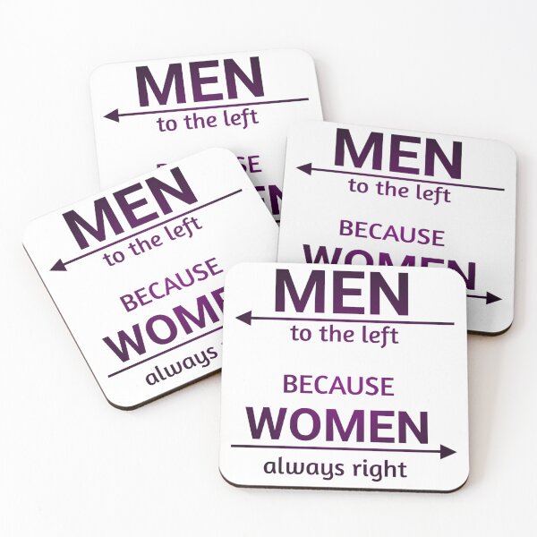 Item preview, Funny t shirt women always right men to the left because women always right designed and sold by cizito.