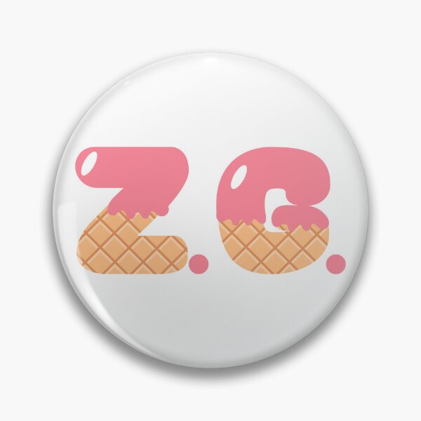 Item preview, ZG letter  in ice cream  designed and sold by KoopTroop ⭐⭐⭐⭐⭐.