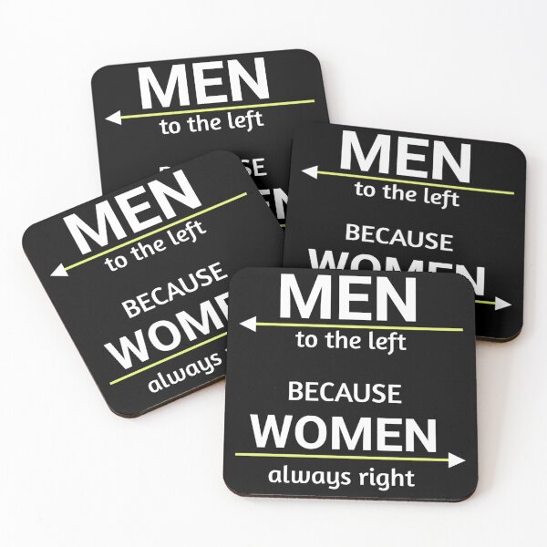 Item preview, Funny men to the left because women always right shirt  designed and sold by cizito.
