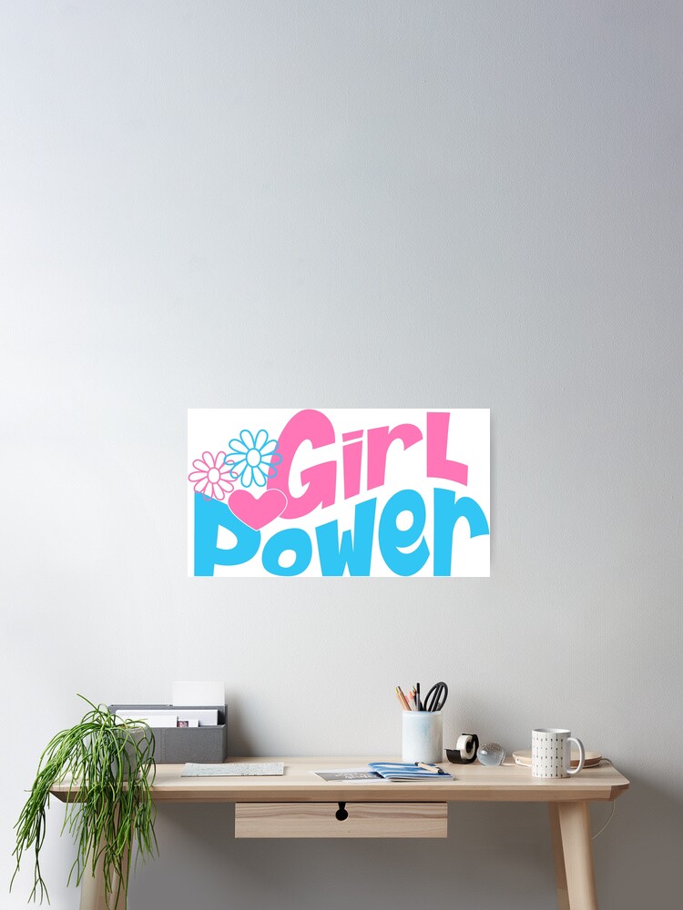 Thumbnail 2 of 3, Poster, Girl Power designed and sold by Jandsgraphics.