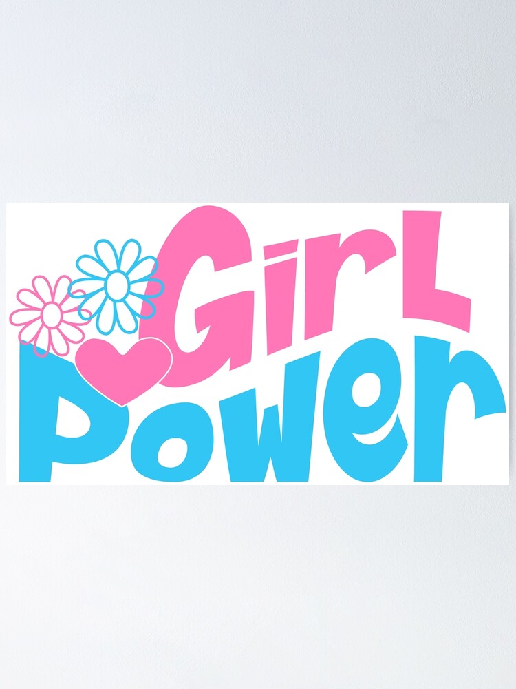 Thumbnail 1 of 3, Poster, Girl Power designed and sold by Jandsgraphics.