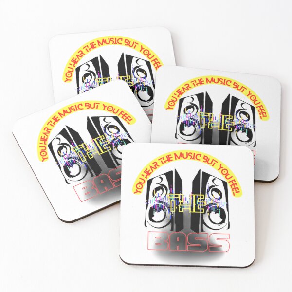 Item preview, YOU HEAR THE MUSIC BUT YOU FEEL THE BASS designed and sold by Nicedeco.