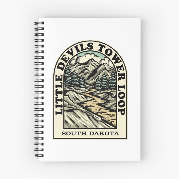 Item preview, Little Devils Tower Loop South Dakota hiking backpacking trail designed and sold by HalpinDesign.