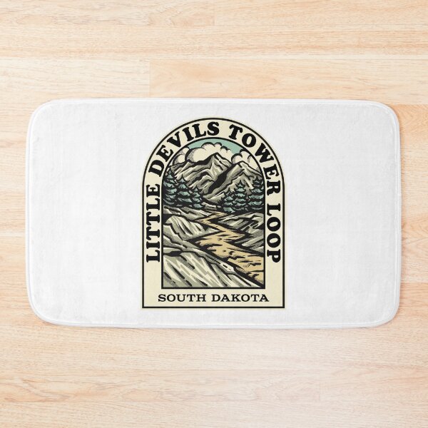 Item preview, Little Devils Tower Loop South Dakota hiking backpacking trail designed and sold by HalpinDesign.
