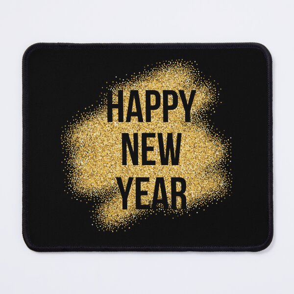 Item preview, Happy New Year 2019 Glitter Gold New Year's Eve Gift designed and sold by haselshirt.