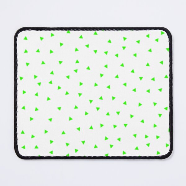 Item preview, Randomized Small Green Triangle Polka Dot Pattern designed and sold by Nicolette Olivier.