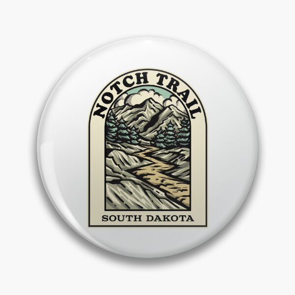 Item preview, Notch Trail South Dakota hiking backpacking trail designed and sold by HalpinDesign.