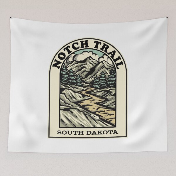 Item preview, Notch Trail South Dakota hiking backpacking trail designed and sold by HalpinDesign.