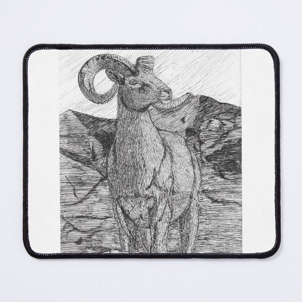 Item preview, The Rocky mountain bighorn sheep. designed and sold by Mgilbraithart.