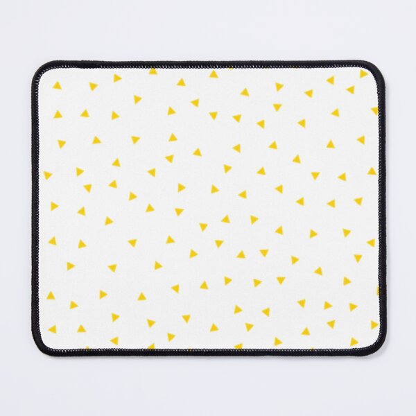 Item preview, Randomized Small Yellow Triangle Polka Dot Pattern designed and sold by Nicolette Olivier.