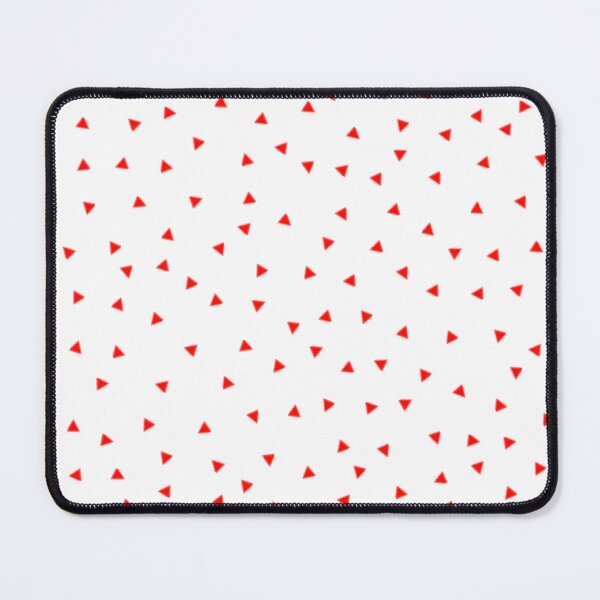 Item preview, Randomized Small Red Triangle Polka Dot  Pattern designed and sold by Nicolette Olivier.