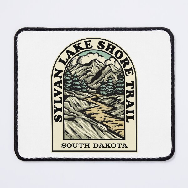 Item preview, Sylvan Lake Shore Trail South Dakota hiking backpacking trail designed and sold by HalpinDesign.