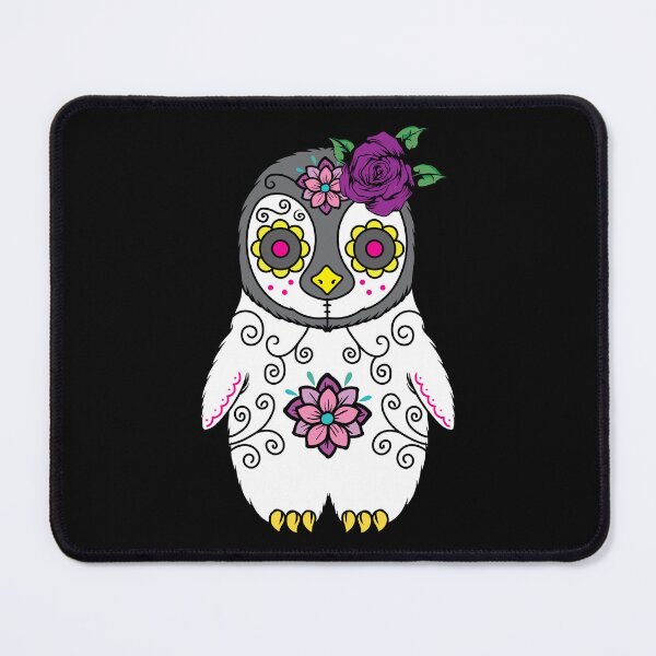 Item preview, Sugar Skull Penguin Day of The Dead Animal Lover Gift designed and sold by haselshirt.