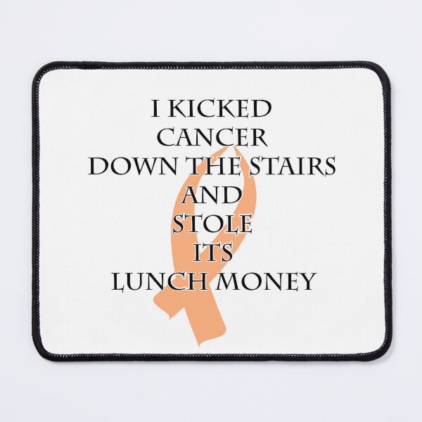 Item preview, Cancer Bully (Peach Ribbon) designed and sold by blakcirclegirl.