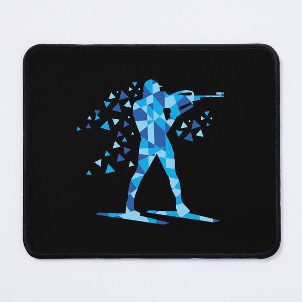 Item preview, Biathlon Skiing Riffle Shooting Geo Holiday Gift designed and sold by haselshirt.