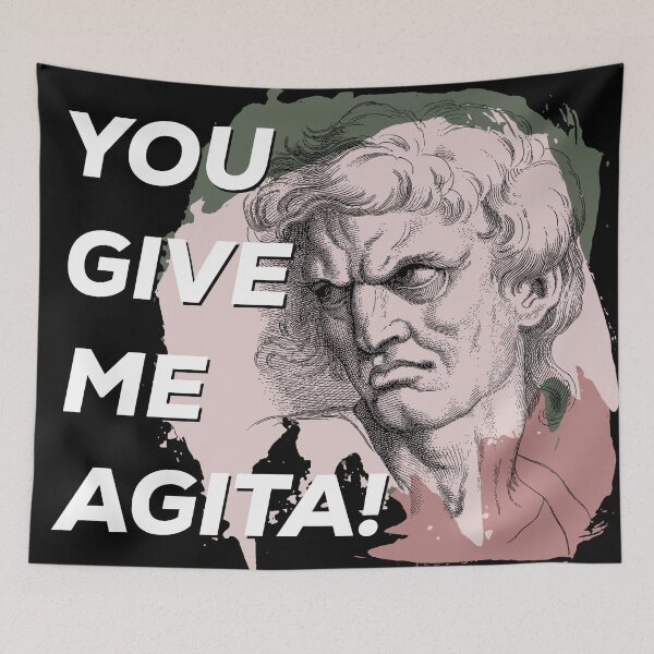 Item preview, Funny humor you give me agita designed and sold by PincGeneral.