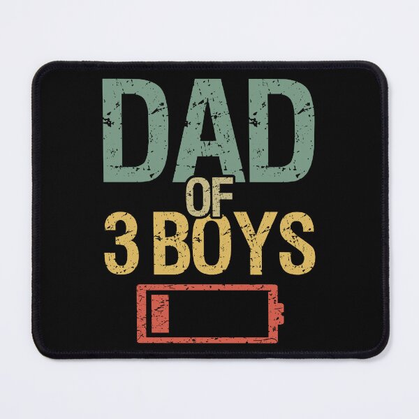 Item preview, Tired Dad Of 3 Boys I designed and sold by Lemon Pepper.