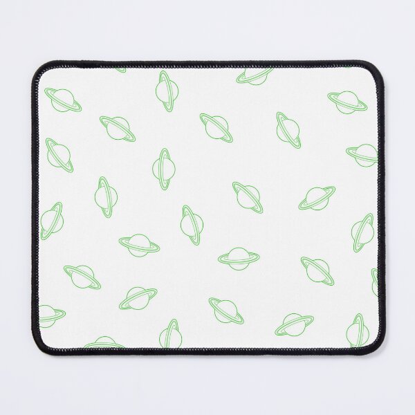 Item preview, Randomized Light Green Planet Saturn Pattern designed and sold by Nicolette Olivier.