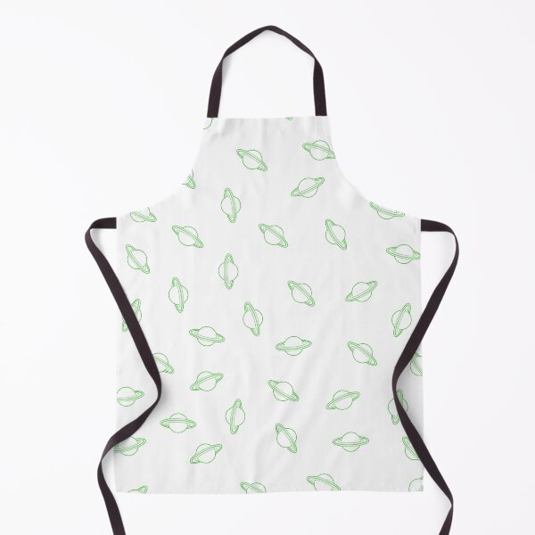 Item preview, Randomized Light Green Planet Saturn Pattern designed and sold by Nicolette Olivier.