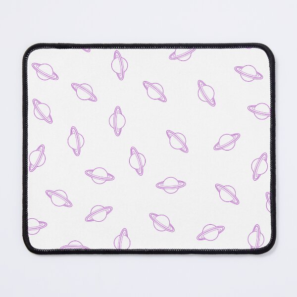 Item preview, Randomized Violet Planet Saturn Pattern designed and sold by Nicolette Olivier.