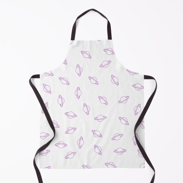 Item preview, Randomized Violet Planet Saturn Pattern designed and sold by Nicolette Olivier.