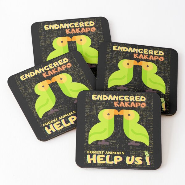 Item preview, Kakapo Endangered Birds designed and sold by yassooarts.