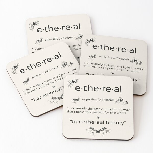 Item preview, The Very Definition of Ethereal - Elegant Natural Type Definition BLACK designed and sold by CRHPOD20.