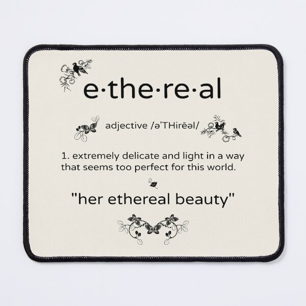 Item preview, The Very Definition of Ethereal - Elegant Natural Type Definition BLACK designed and sold by CRHPOD20.