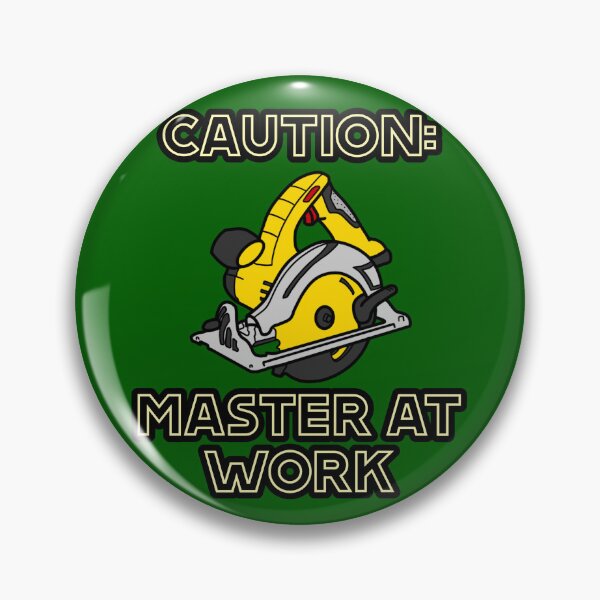Item preview, Caution: Master At Work designed and sold by Shawndabomb.