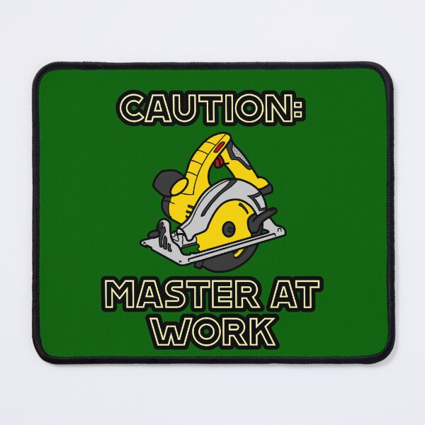 Item preview, Caution: Master At Work designed and sold by Shawndabomb.
