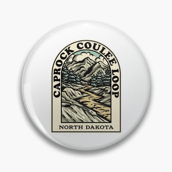 Item preview, Caprock Coulee Loop North Dakota hiking backpacking trail designed and sold by HalpinDesign.