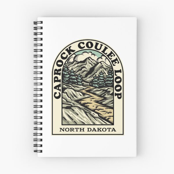 Item preview, Caprock Coulee Loop North Dakota hiking backpacking trail designed and sold by HalpinDesign.
