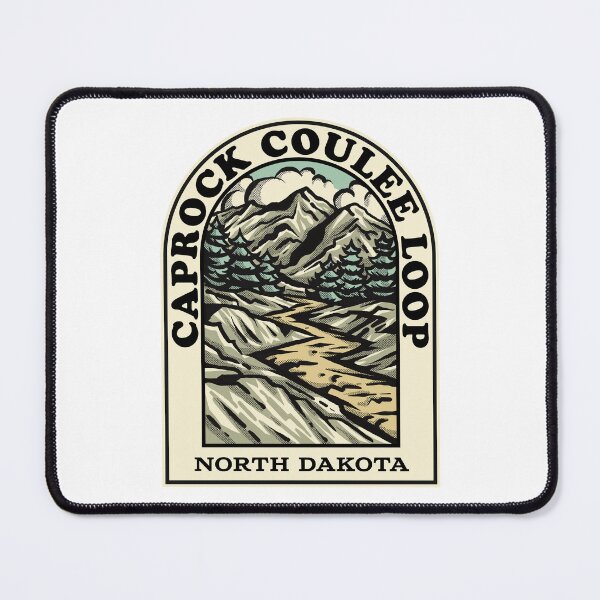 Item preview, Caprock Coulee Loop North Dakota hiking backpacking trail designed and sold by HalpinDesign.