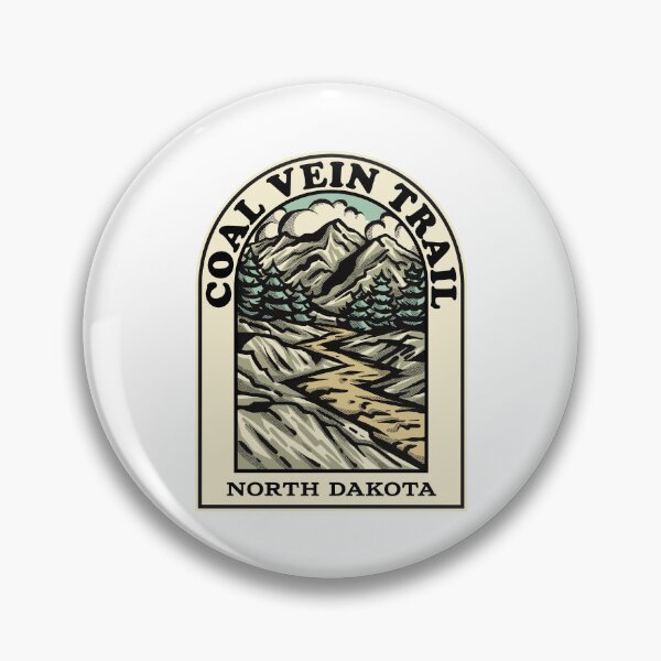 Artikelvorschau, Coal Vein Trail North Dakota hiking backpacking trail entworfen und verkauft von HalpinDesign.