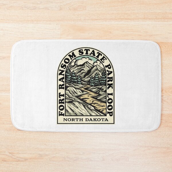 Item preview, Fort Ransom State Park Loop North Dakota hiking backpacking trail designed and sold by HalpinDesign.