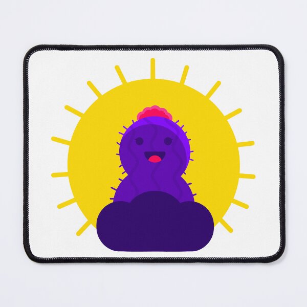 Item preview, cactus in purple designed and sold by colorsofcherry.