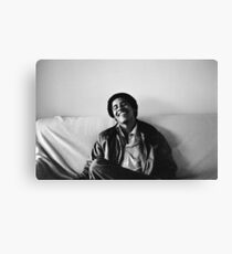 Young Obama Canvas Print