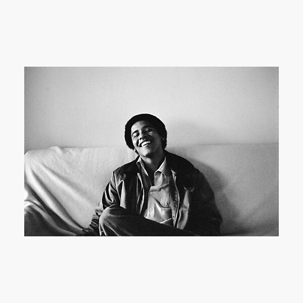 Young Obama Photographic Print