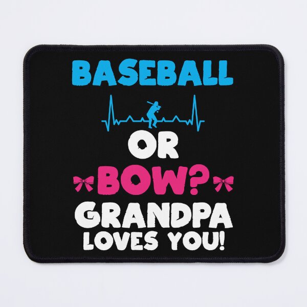 Item preview, Baseball or Bow Grandpa Loves You Gender Reveal Gift designed and sold by haselshirt.