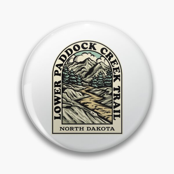Item preview, Lower Paddock Creek Trail North Dakota hiking backpacking trail designed and sold by HalpinDesign.