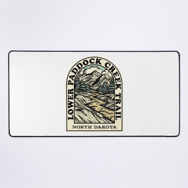 Item preview, Lower Paddock Creek Trail North Dakota hiking backpacking trail designed and sold by HalpinDesign.