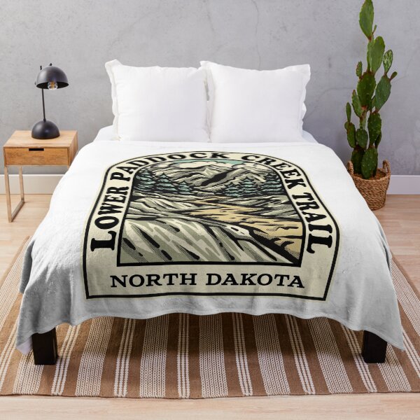Item preview, Lower Paddock Creek Trail North Dakota hiking backpacking trail designed and sold by HalpinDesign.