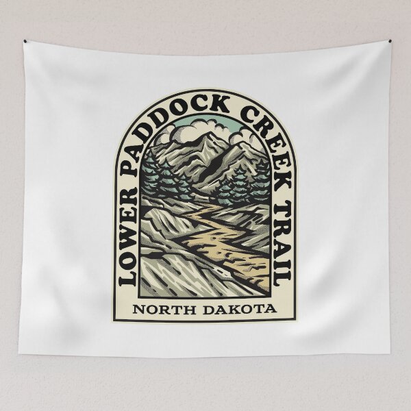 Item preview, Lower Paddock Creek Trail North Dakota hiking backpacking trail designed and sold by HalpinDesign.