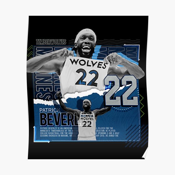 Minnesota Timberwolves Authentic Navy Patrick Beverley Jersey