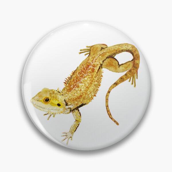 Item preview, Bearded Dragon Lizard designed and sold by VerdeDoodleDuck.