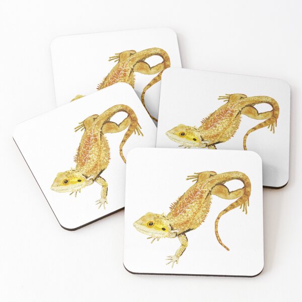 Item preview, Bearded Dragon Lizard designed and sold by VerdeDoodleDuck.