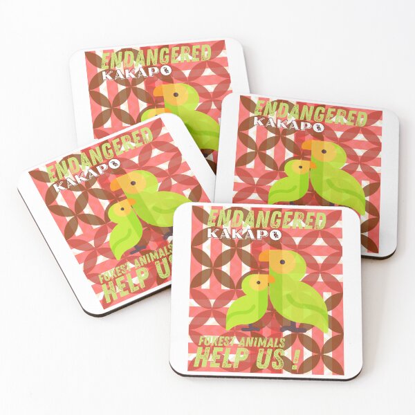 Item preview, Kakapo Endangered Birds designed and sold by yassooarts.