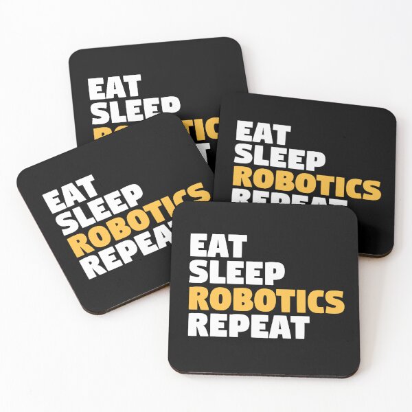 Item preview, Eat Sleep Robotics Repeat designed and sold by EstelleStar.